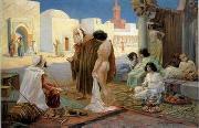 unknow artist Arab or Arabic people and life. Orientalism oil paintings 15 painting